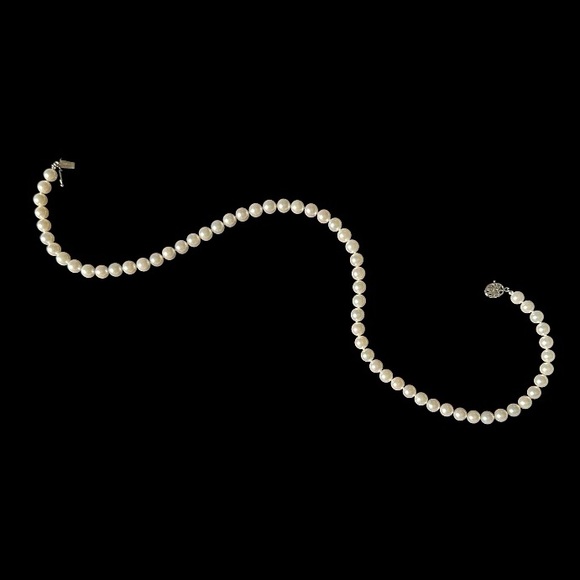 NEW Rio Pearl White South Seas Cultured Pearl Necklace with 14K Gold Clasp - Picture 9 of 11